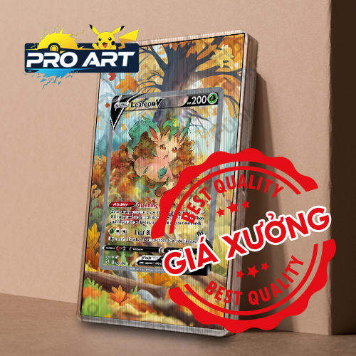 Leafeon V - Eevee Heroes #071/069