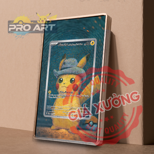Pokemon Van Gogh Ex - Pikachu with Grey Felt Hat #SVP EN 085